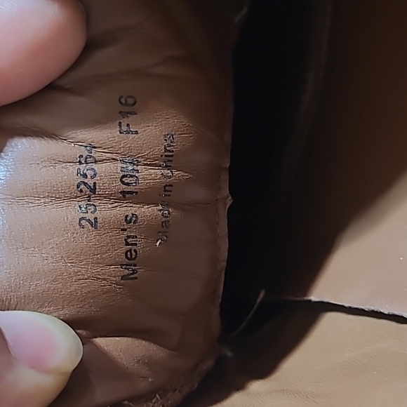 Johnston & Murphy Rutledge Oxfords Shoe's Brown Leather Size 10 - Picture 8 of 9